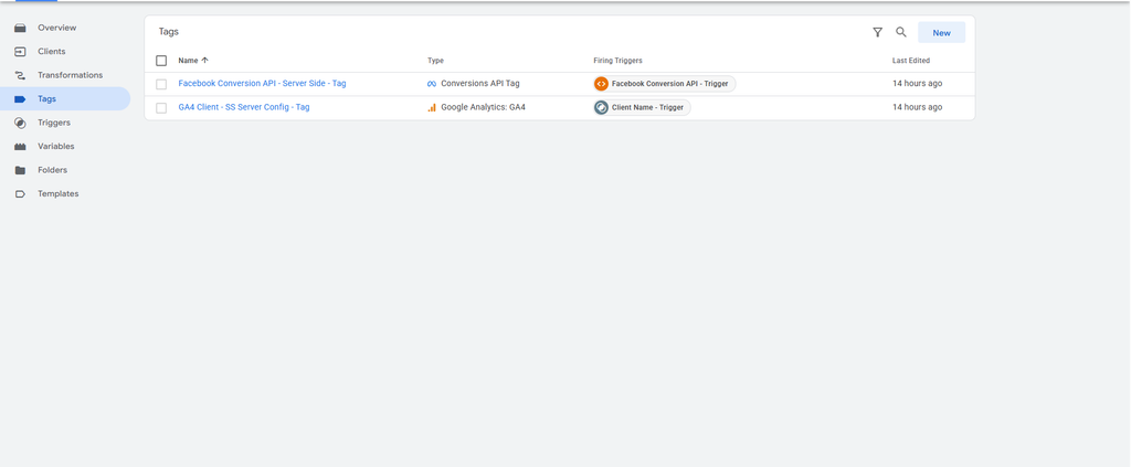 Google Tag Manager server-side Facebook Conversion API setup with Stape